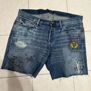 Polo Ralph Lauren Denim Shorts. Sullivan Slim.